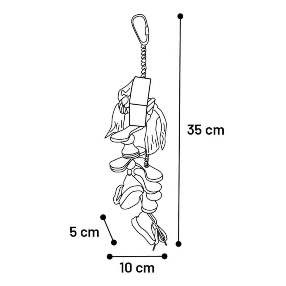 Flamingo - Jouet BOKO 35 cm pour perruches - Image 3