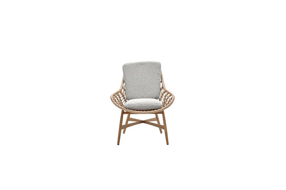 Garden Impressions - Chaise de jardin Castello - alu teak look - Imagen 5