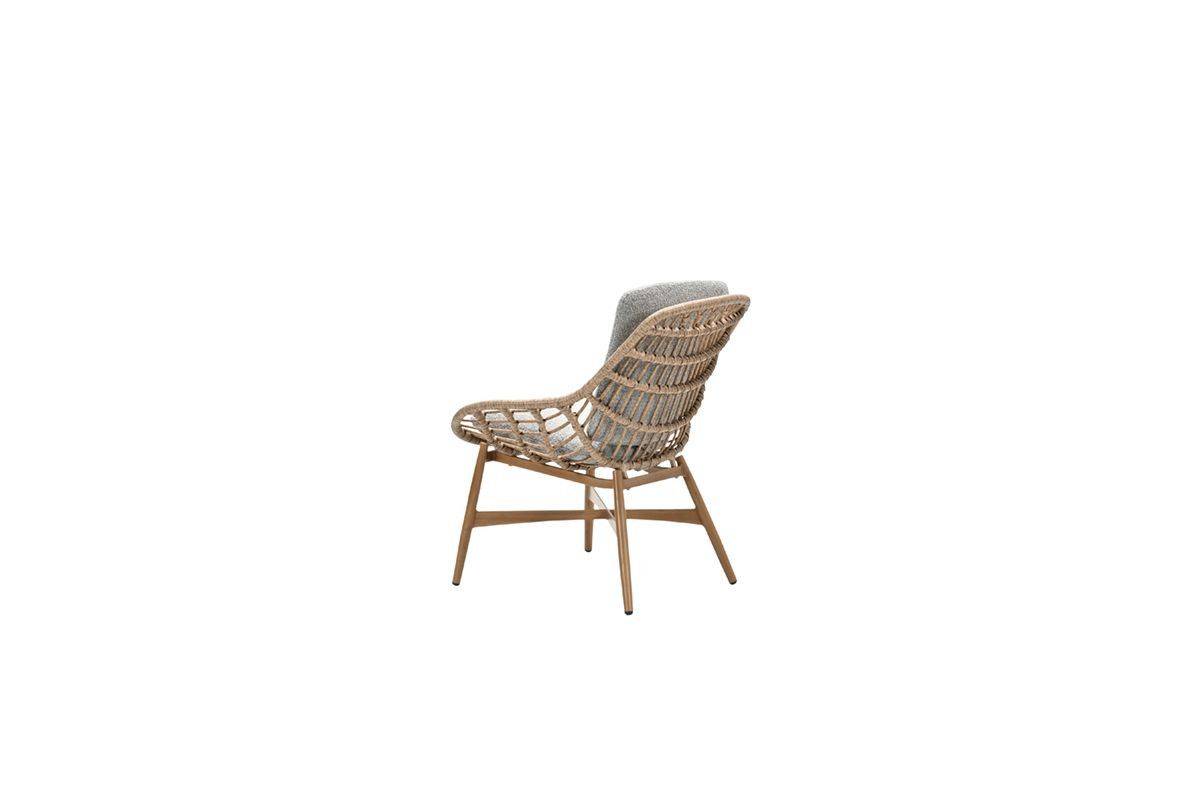 Garden Impressions - Chaise de jardin Castello - alu teak look - Imagen 3
