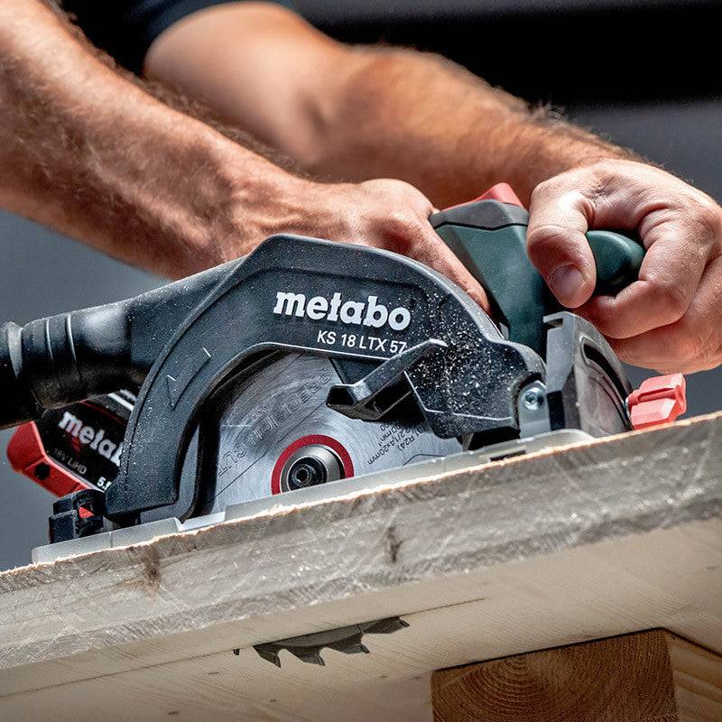 Metabo - Scie circulaire 18V KS 18 LTX 57 (sans batterie ni chargeur) + coffret - METABO -X340 METABO 601857840 - Imagen 4