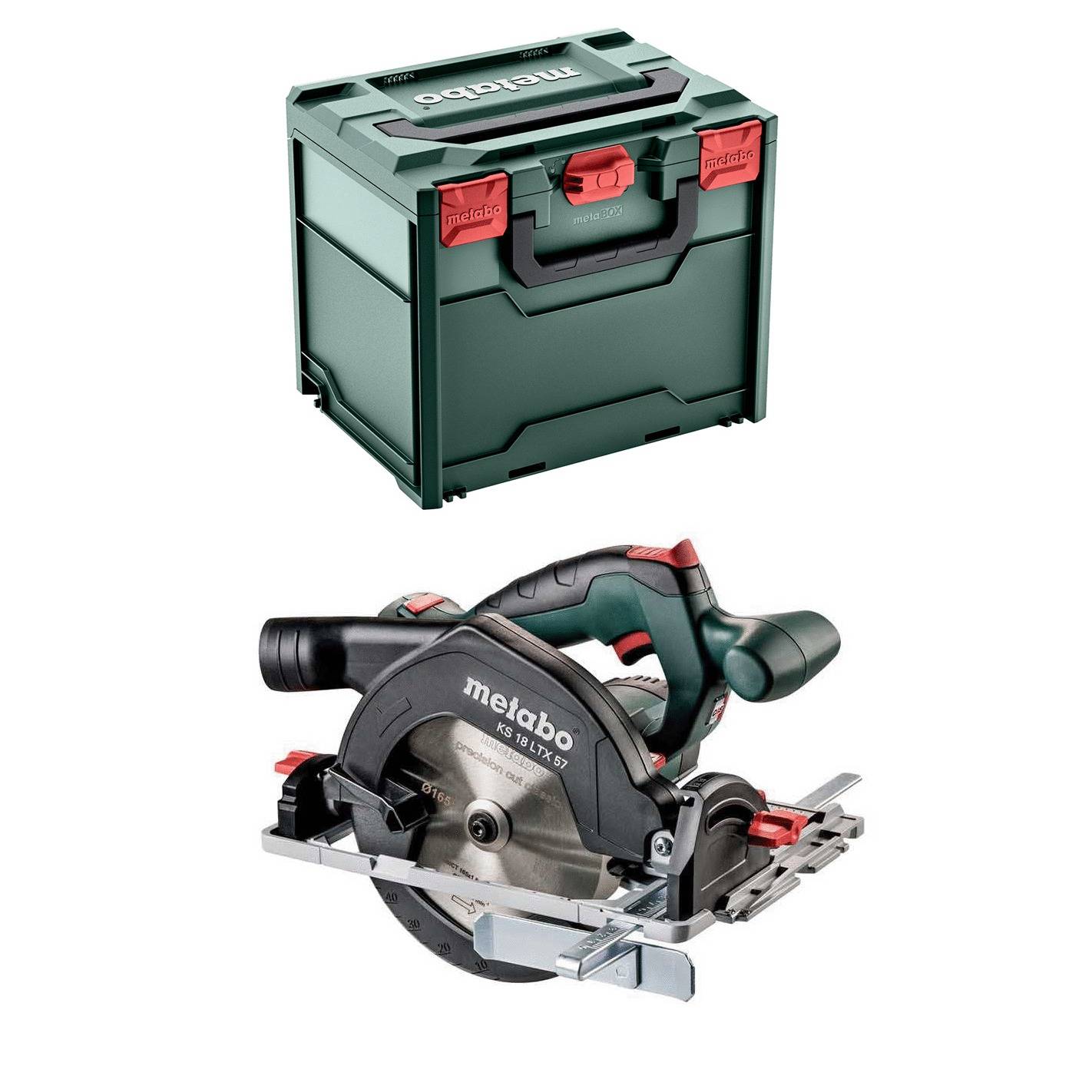 Metabo - Scie circulaire 18V KS 18 LTX 57 (sans batterie ni chargeur) + coffret - METABO -X340 METABO 601857840 - Imagen 1
