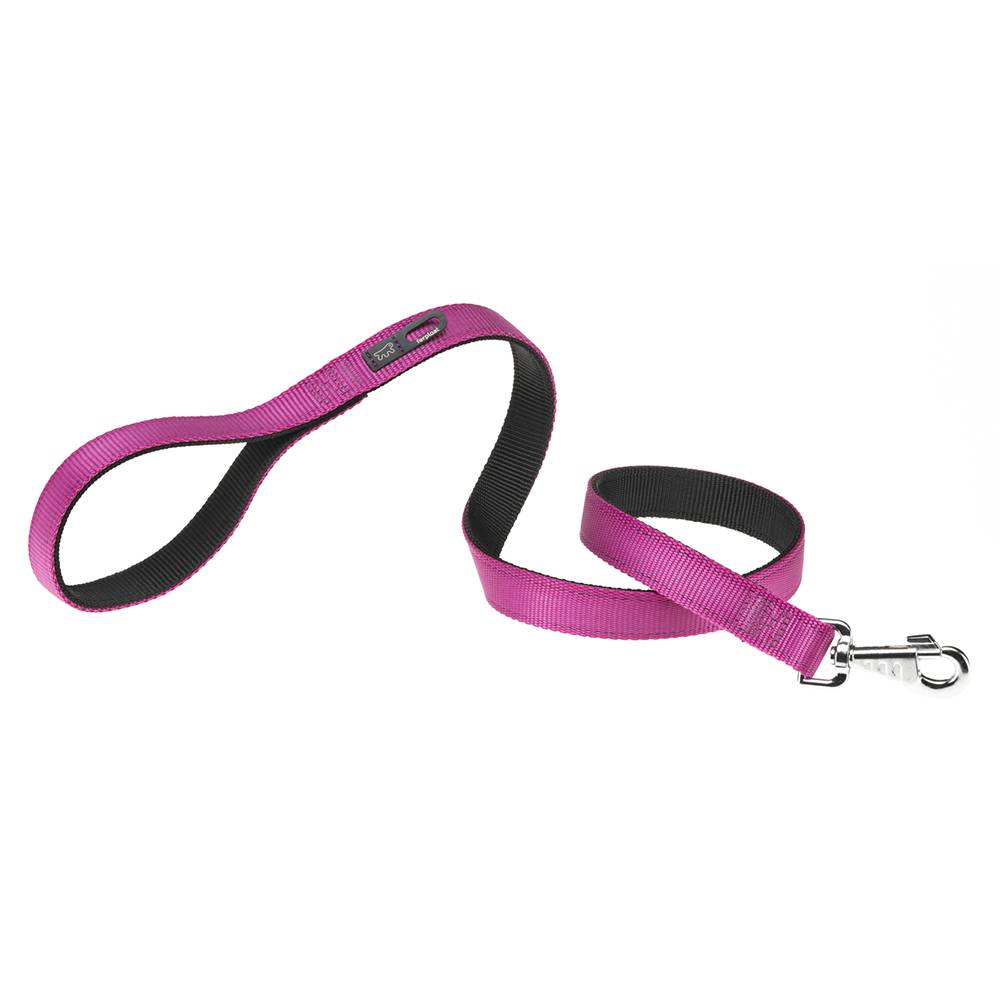 Ferplast - DUAL G15/110 COLOURS Laisse chien 15 mm x L 110 cm Violet - Imagen 1