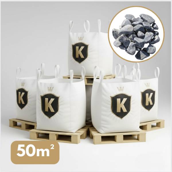 Galet gris bleu 40/60 mm – Pack 5 Big Bag +/- 1,5T – 50 m² - Image 1