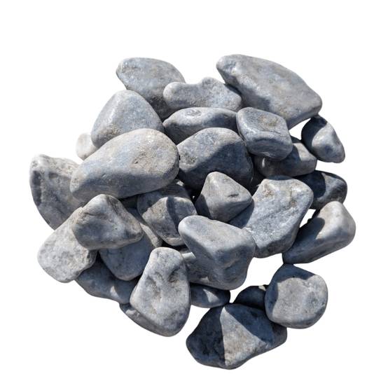 Galet gris bleu 40/60 mm – Pack 5 Big Bag +/- 1,5T – 50 m² - Image 2