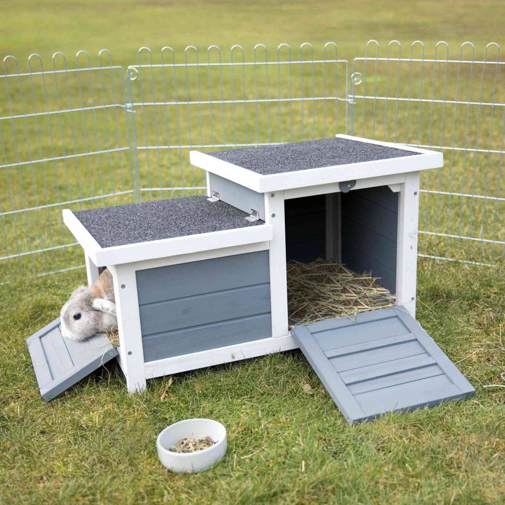 Trixie - Clapier avec 2 sorties . 70 x 43 x 45 cm. pour petits animaux. rongeurs. - Imagen 8
