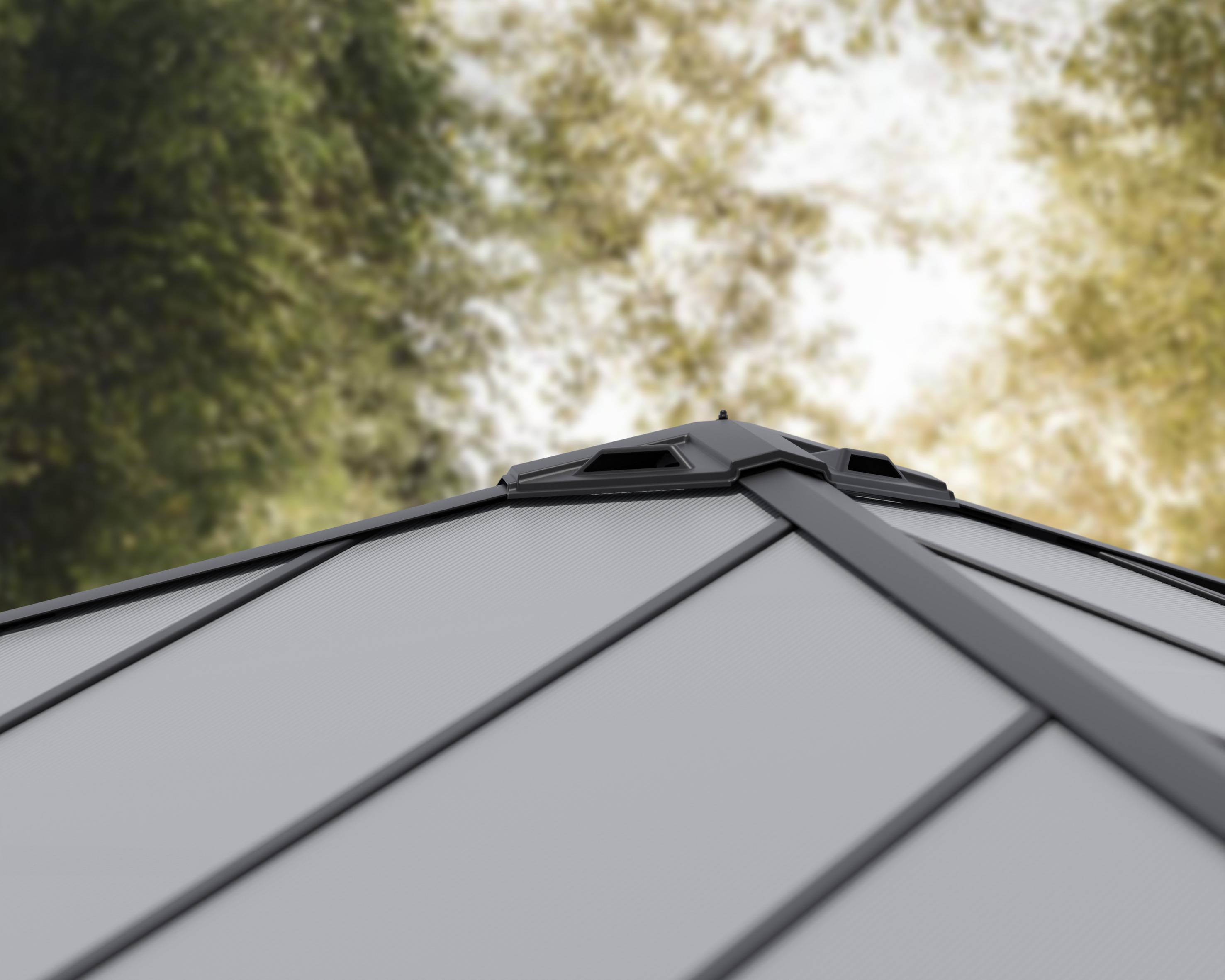 Canopia - CARPORT DOUBLE COLORADO 4,3x4,3 Gris - Imagen 5