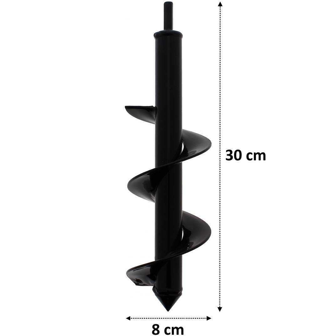 Gt Market - Forêt tarière Ø 8 cm pour perceuse et visseuse - Longueur 30 cm - GT MARKET - Imagen 2