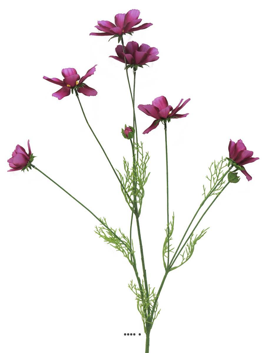 Artificielles - Cosmos artificiel en tige, H 92 cm Rose fushia - BEST - couleur: Rose fushia 730 - Imagen 2