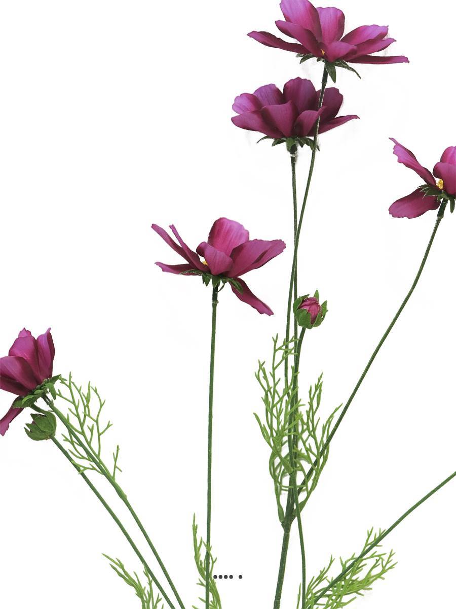 Artificielles - Cosmos artificiel en tige, H 92 cm Rose fushia - BEST - couleur: Rose fushia 730 - Imagen 4