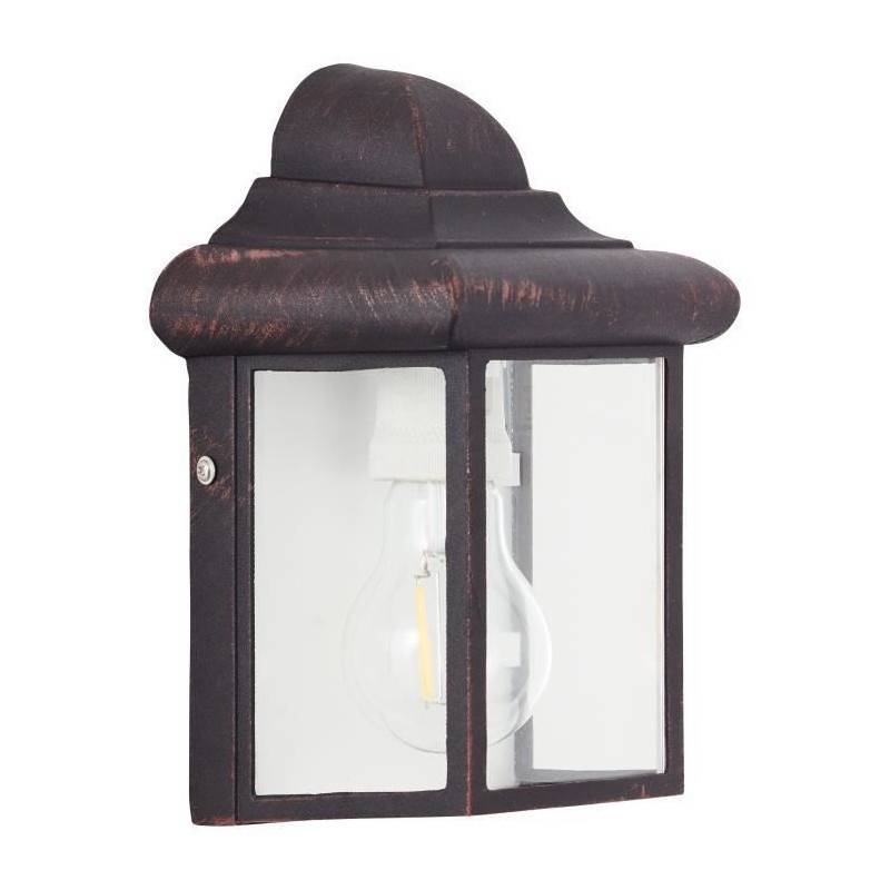 Brilliant - Brilliant - Newport Applique Murale Exterieure - Coloris Rouille - Metal/verre E27 1x60w - Imagen 3