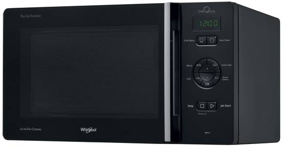 Micro-ondes grill 25l 800w noir MCP345NB Whirlpool