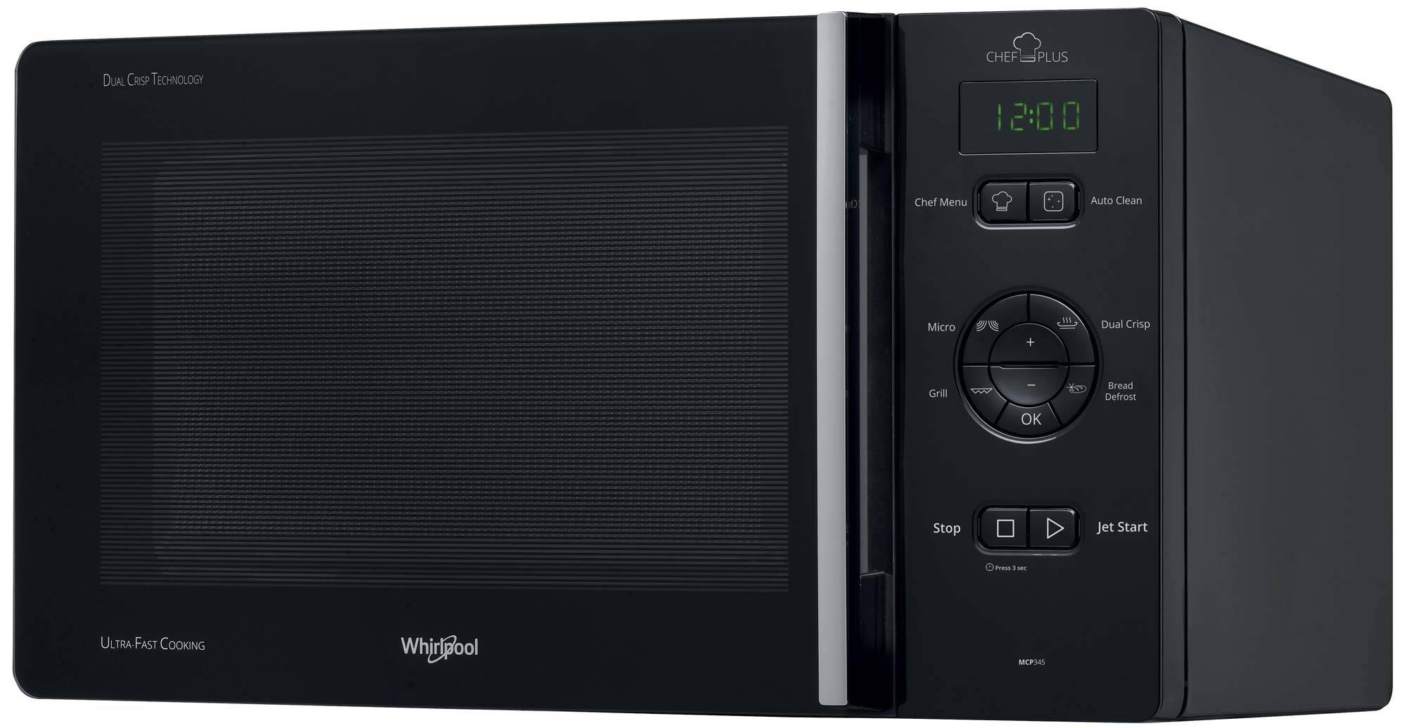 Micro-ondes grill 25l 800w noir MCP345NB Whirlpool