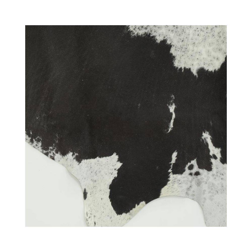 Aubry Gaspard - Véritable peau de vache naturelle marron et blanche - Imagen 2