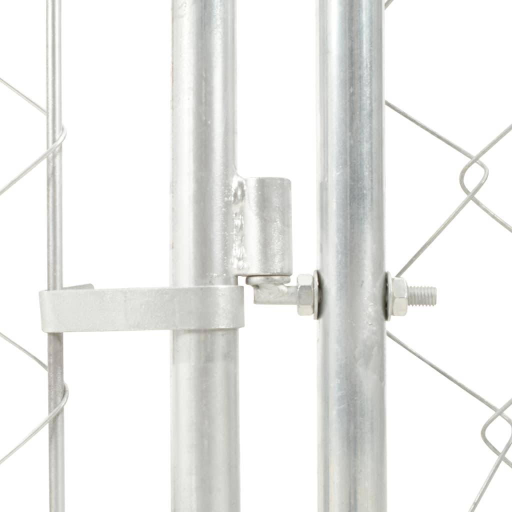 Helloshop26 - Chenil extérieur cage enclos parc animaux chien extérieur avec toit pour chiens 200 x 200 x 135 cm - Imagen 4