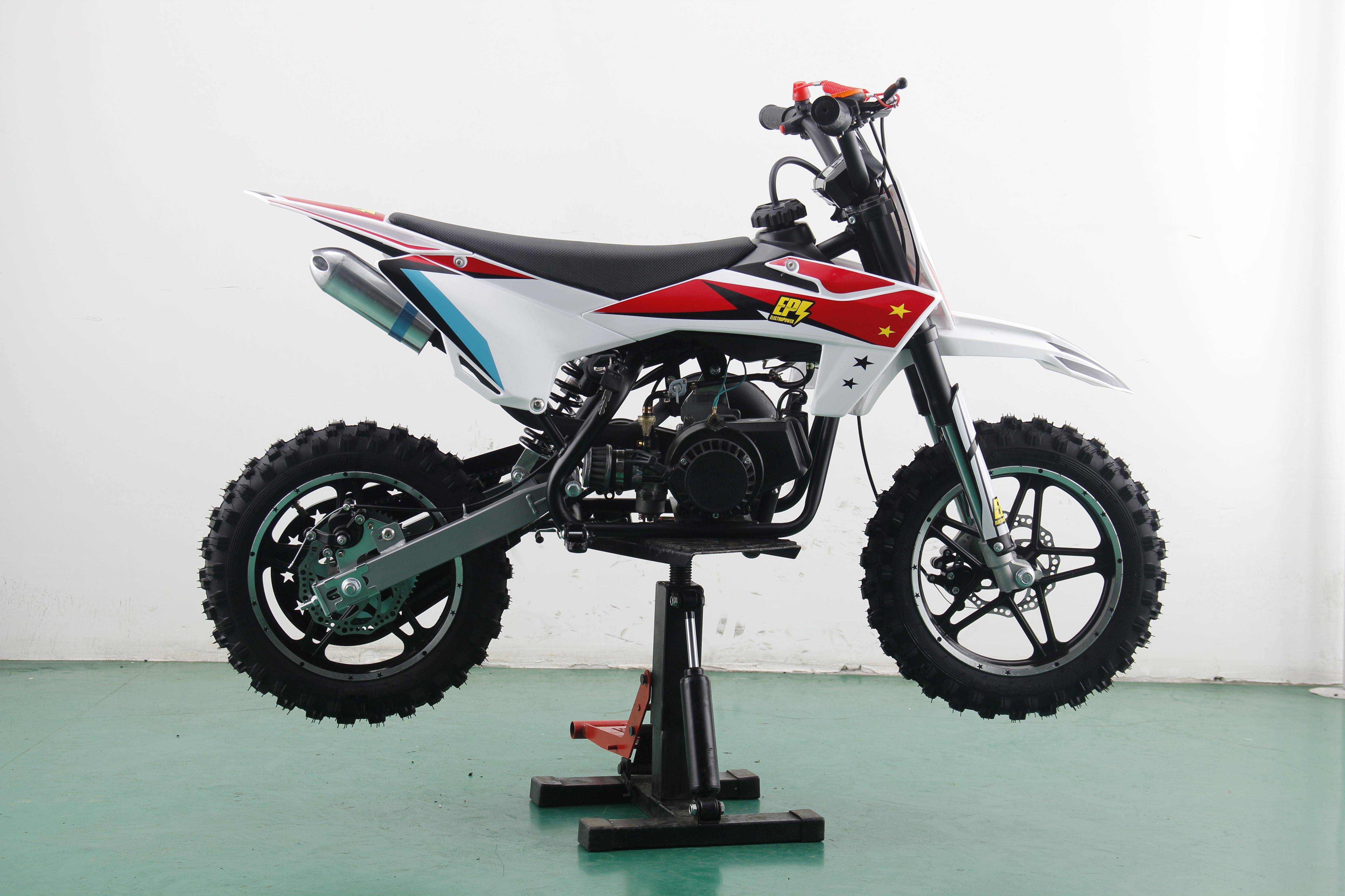 Mini moto thermique 2 temps 49cc Rouge - Image 5