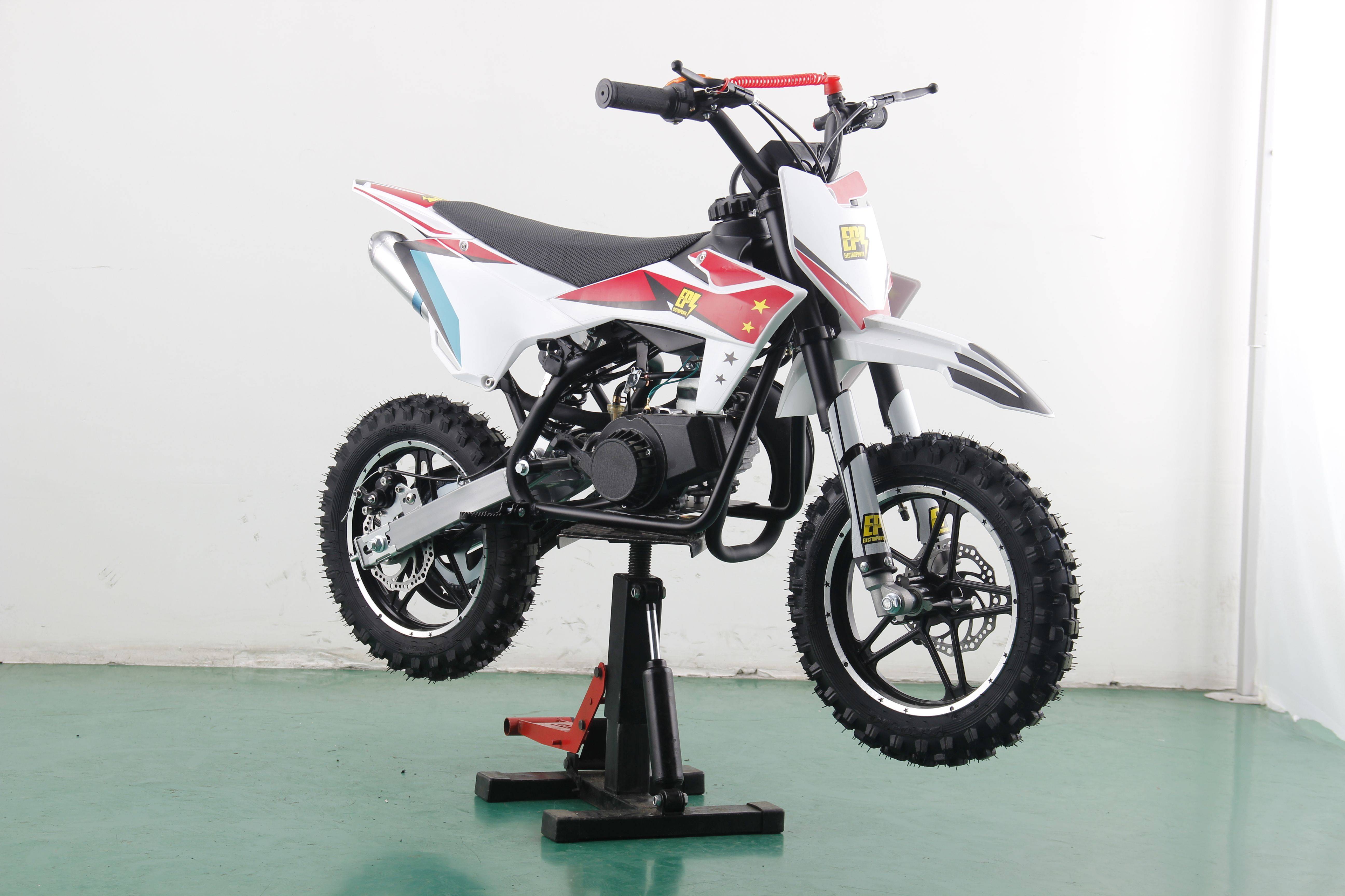 Mini moto thermique 2 temps 49cc Rouge - Image 4