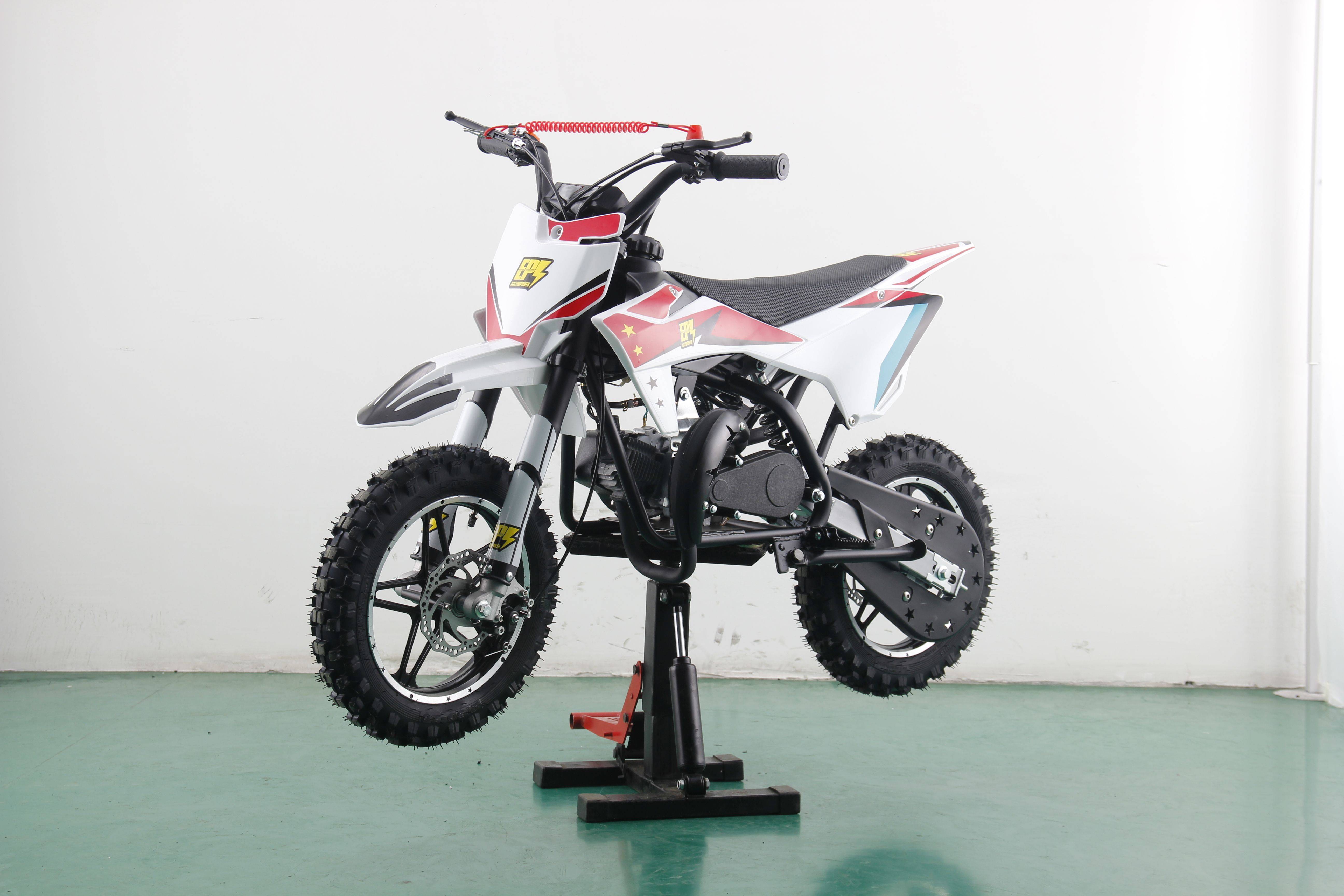 Mini moto thermique 2 temps 49cc Rouge - Image 1