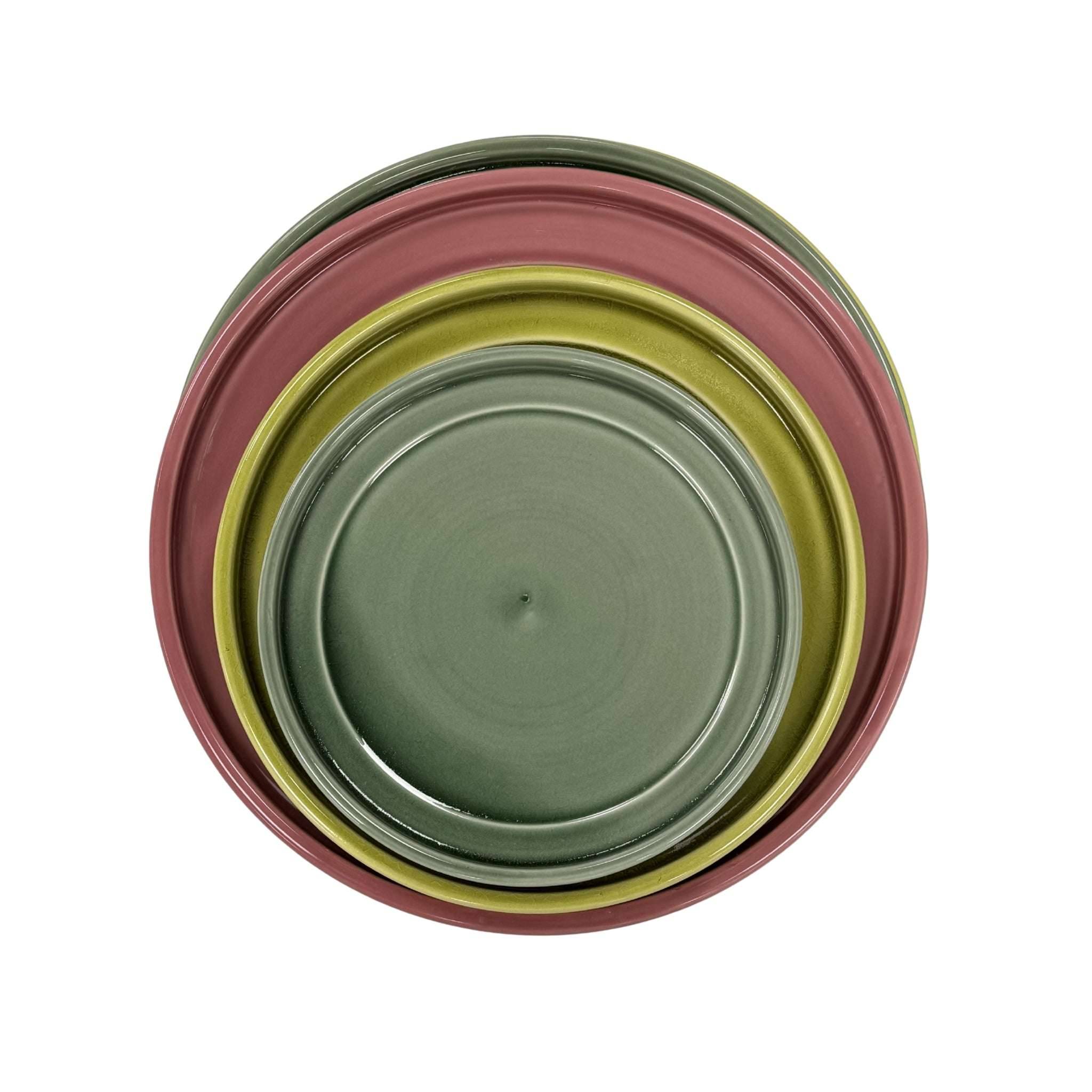 Provencelia - Soucoupe 42cm vert de gris - Image 5