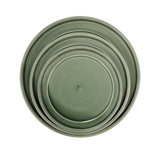Provencelia - Soucoupe 42cm vert de gris - Image 4