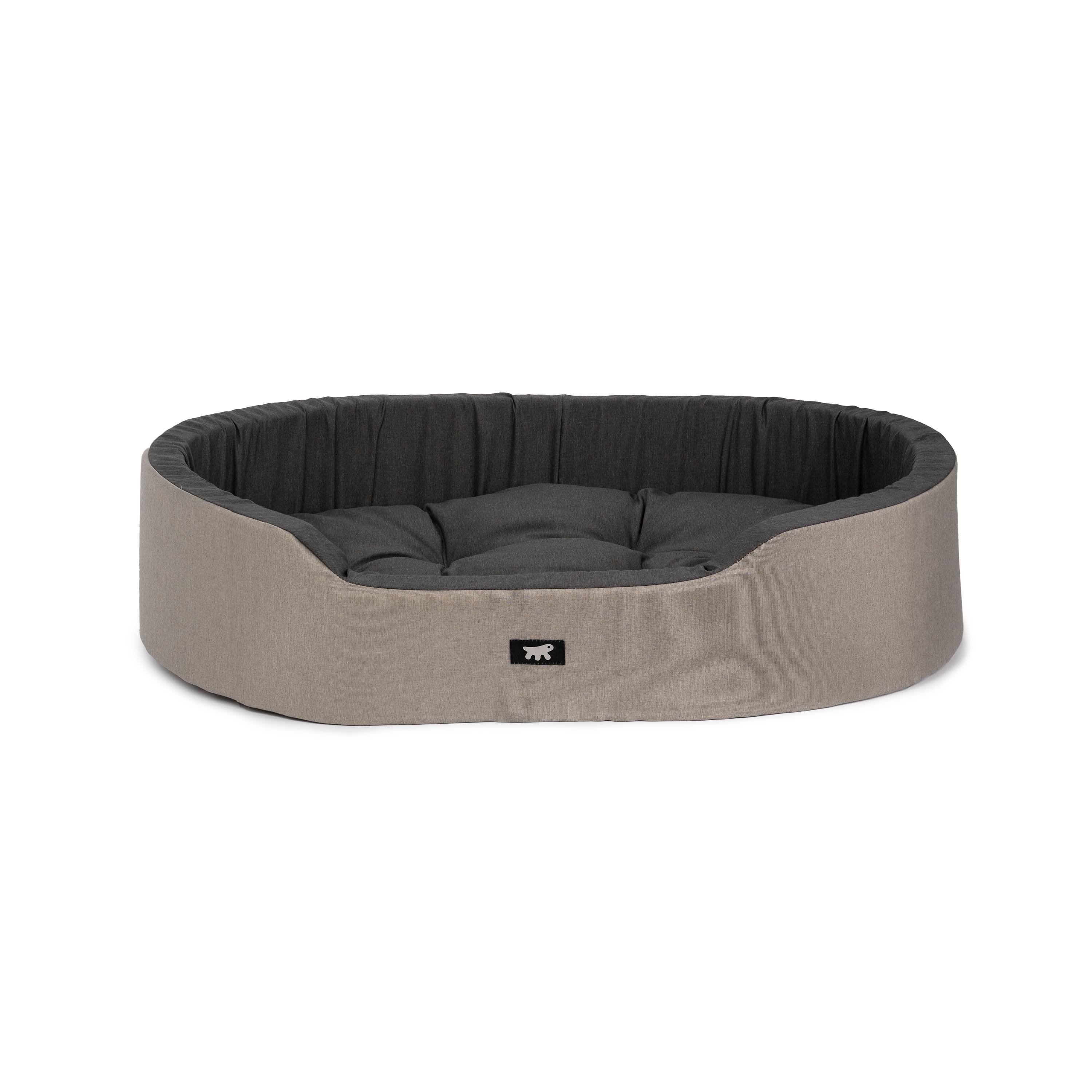 Ferplast - Ferplast Panier Chien Dandy, Coussin Amovible et Lavable, Housse en Coton avec Rembourrage Doux, Lit pour Chiens de Grande Taille, 110 x 70 x H 23 cm, - Imagen 1