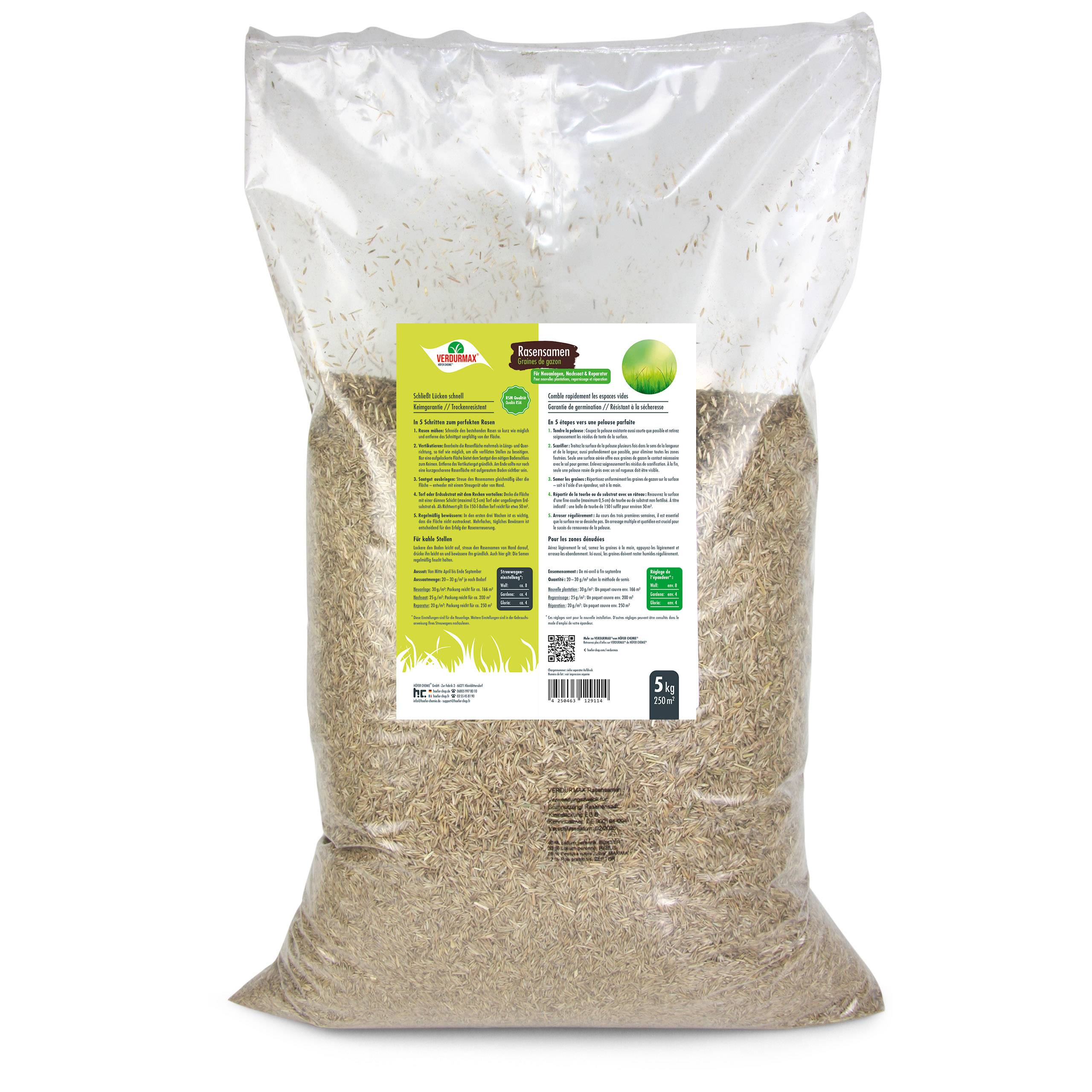 5 kg VERDURMAX® Semences de gazon x 1 - Image 2