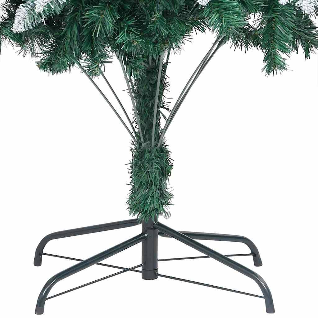 ComfortXL - Kit Sapin de Noël Floconné 240 cm, Prêt à l'Emploi avec Guirlande LED et Boules – ComfortXL Outdoor Living - Image 9