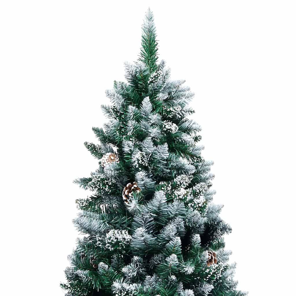 ComfortXL - Kit Sapin de Noël Floconné 240 cm, Prêt à l'Emploi avec Guirlande LED et Boules – ComfortXL Outdoor Living - Image 8