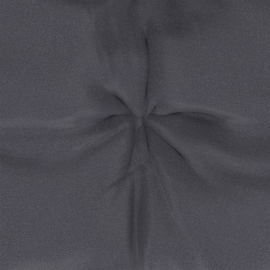 Fauteuil de jardin relax LOA effet rotin gris et coussin gris - Image 7