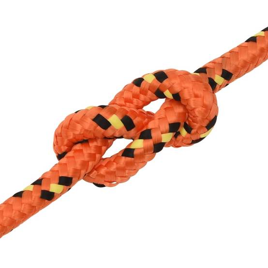 Corde de bateau Orange 14 mm 100 m Polypropylène Maison Chic - Image 5