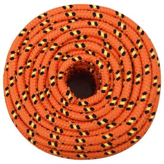 Corde de bateau Orange 14 mm 100 m Polypropylène Maison Chic - Image 3