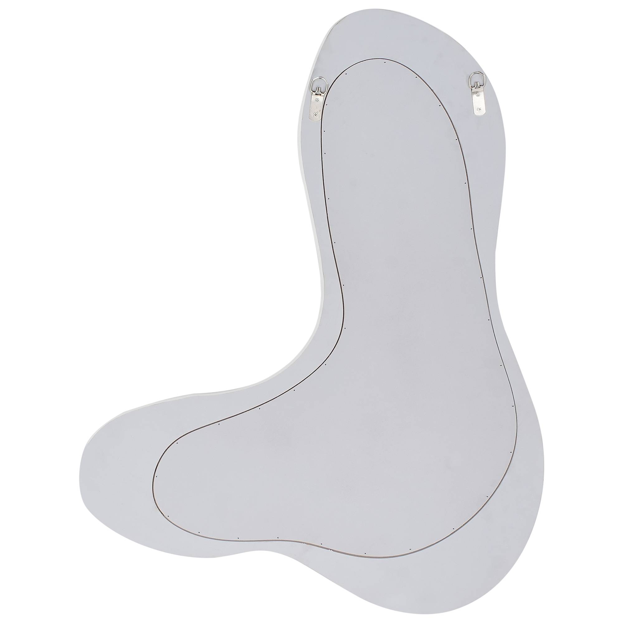 Beliani - Miroir MDF Blanc GUICLAN - 61x3x83- Beliani - Image 4