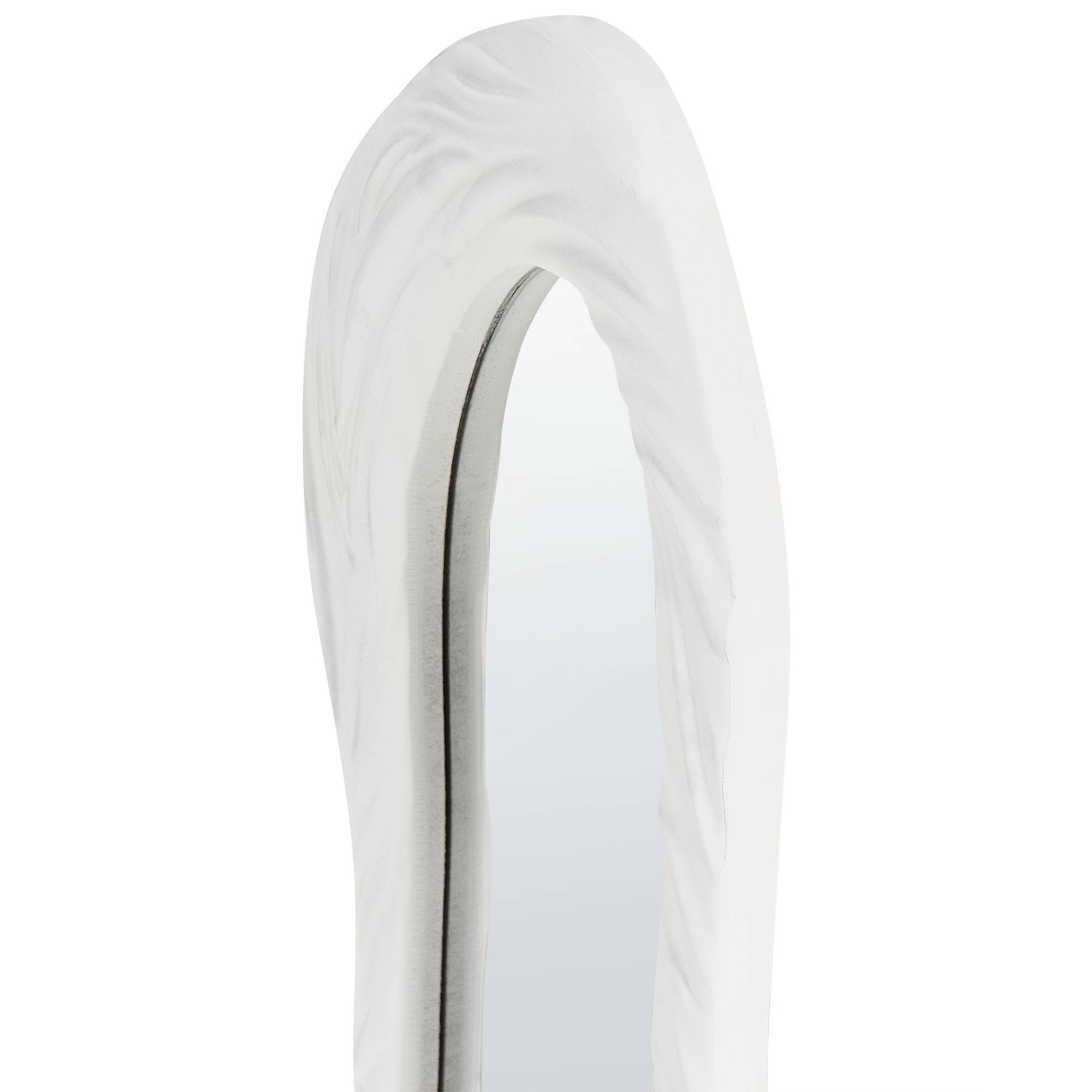 Beliani - Miroir MDF Blanc GUICLAN - 61x3x83- Beliani - Image 5