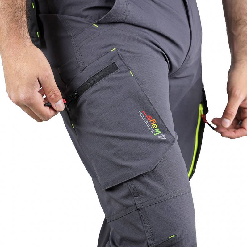 LMA - Pantalón Solar 4Way stretch especial verano 155 g gris oscuro T 46 - LMA - 1841-36 - Imagen 4