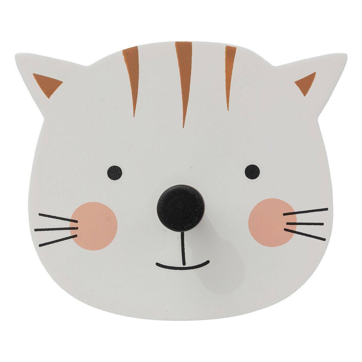 Lot de 3 Patères Déco "Animaux" 10cm Multicolore - Image 3