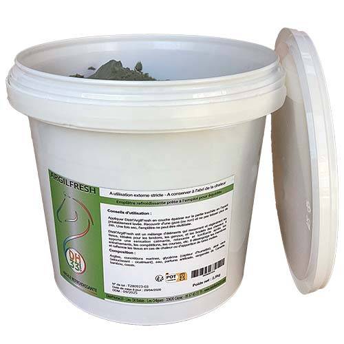 Distri'ArgilFresh - Argile cataplasme cheval - 4kg - Distri’Horse33 - Imagen 1