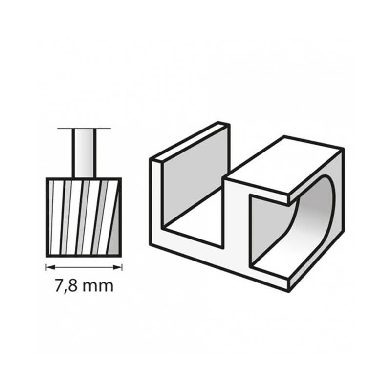 Fraise haute vitesse 7,8mm DREMEL (x2) - Image 2