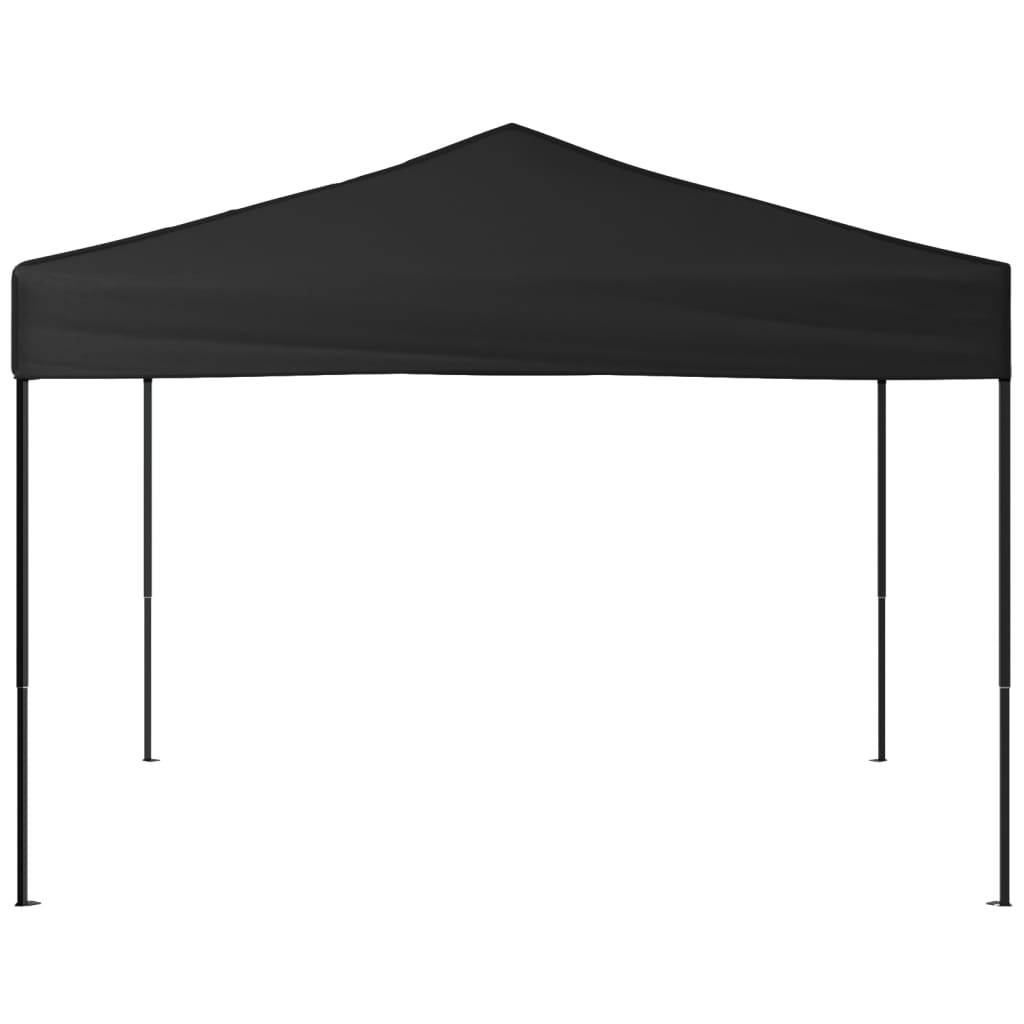 ComfortXL - Tonnelle Pliante Acier Toile Anti-UV Abri Rapide pour Jardin Événementiel Noir 3x3 m – ComfortXL Outdoor Living - Image 3