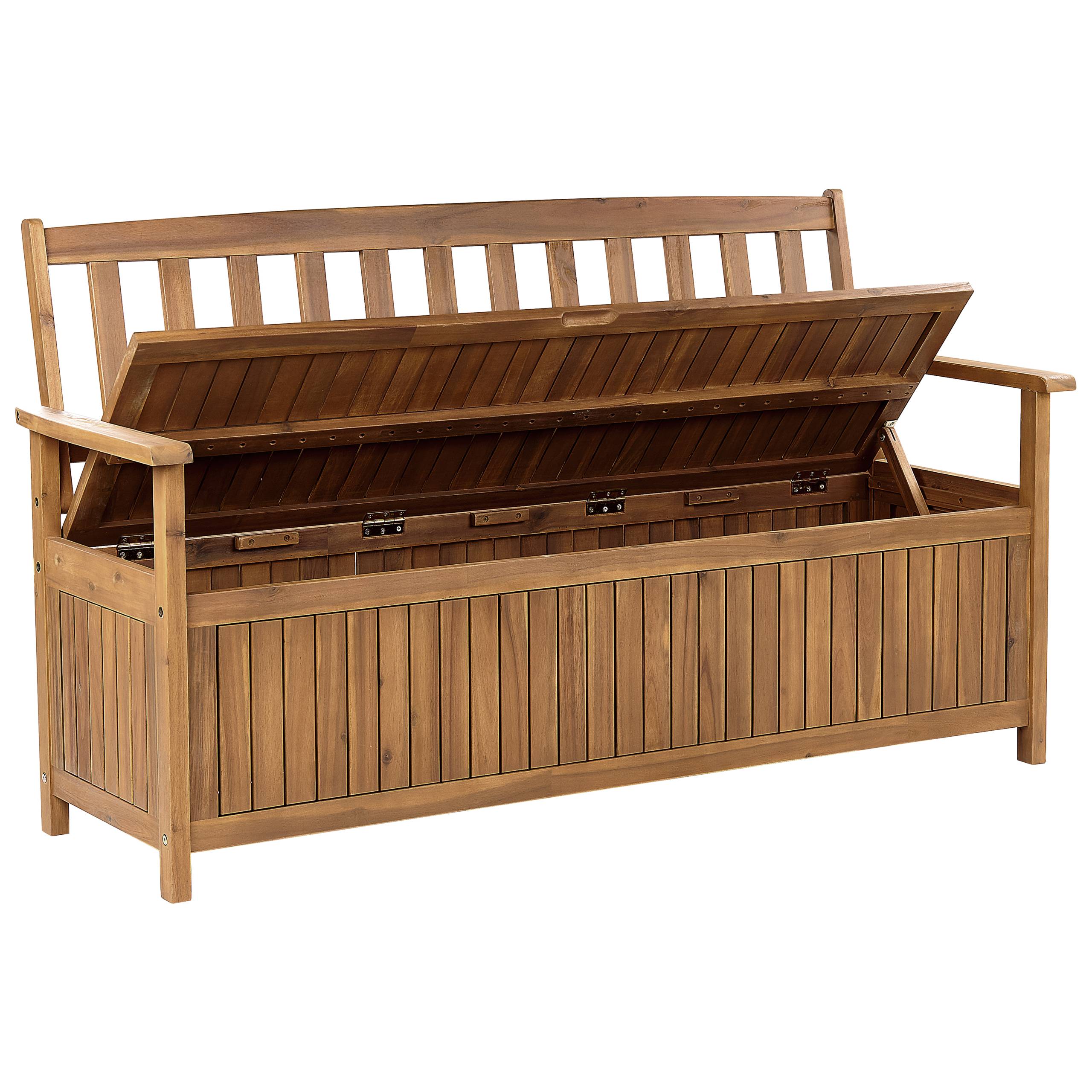 Beliani - Banc, 3 Personnes Acacia Rouge SOVANA - Beliani - Imagen 5