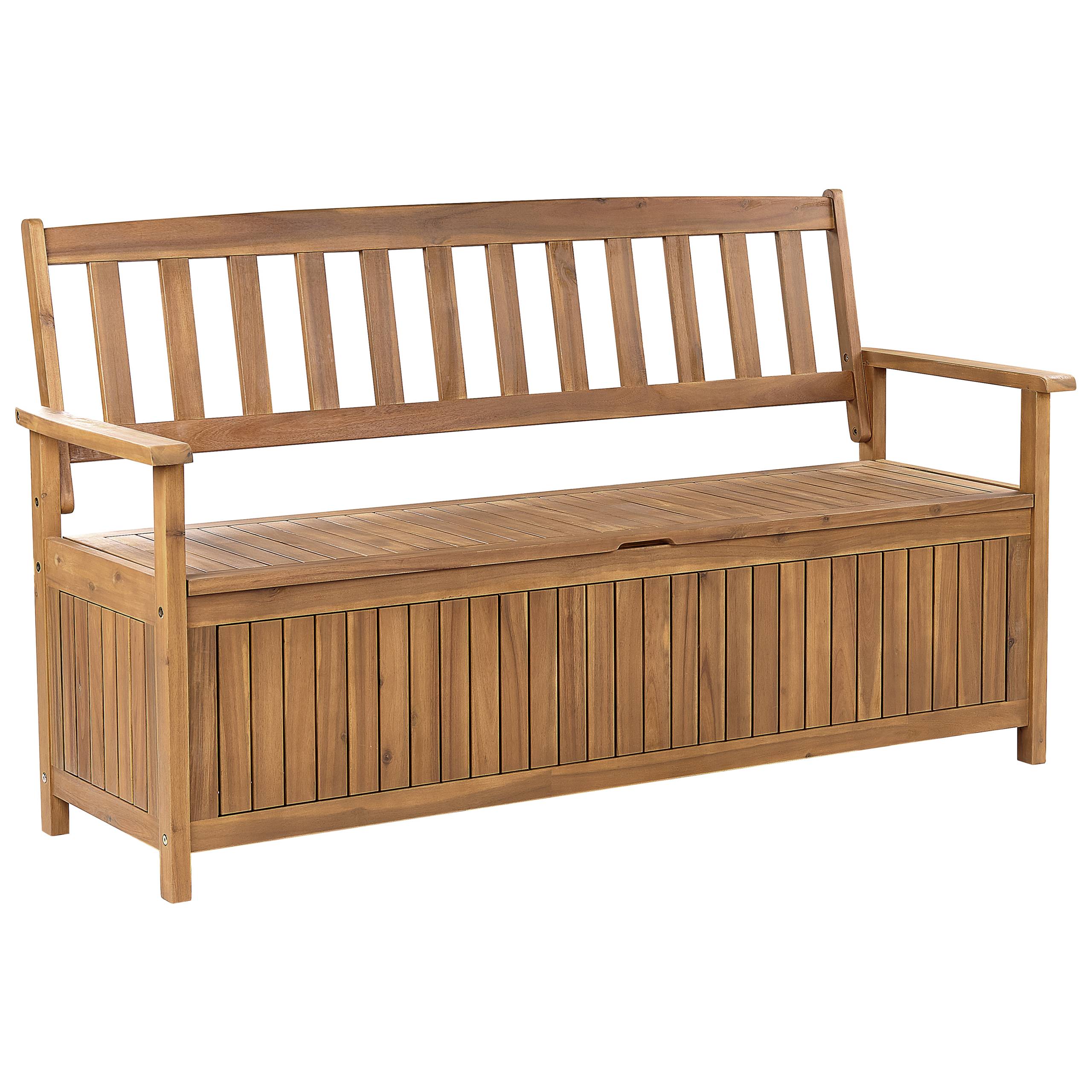 Beliani - Banc, 3 Personnes Acacia Rouge SOVANA - Beliani - Imagen 6