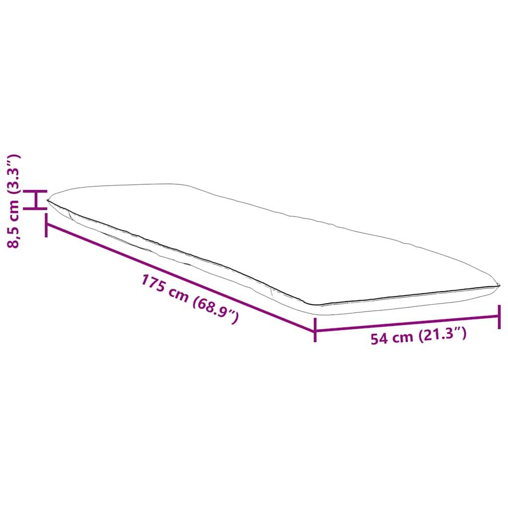 Vidaxl - Transat pliant rose 175 x 54 x 8,5 cm tissu Oxford vidaXL 4019766 - Image 3