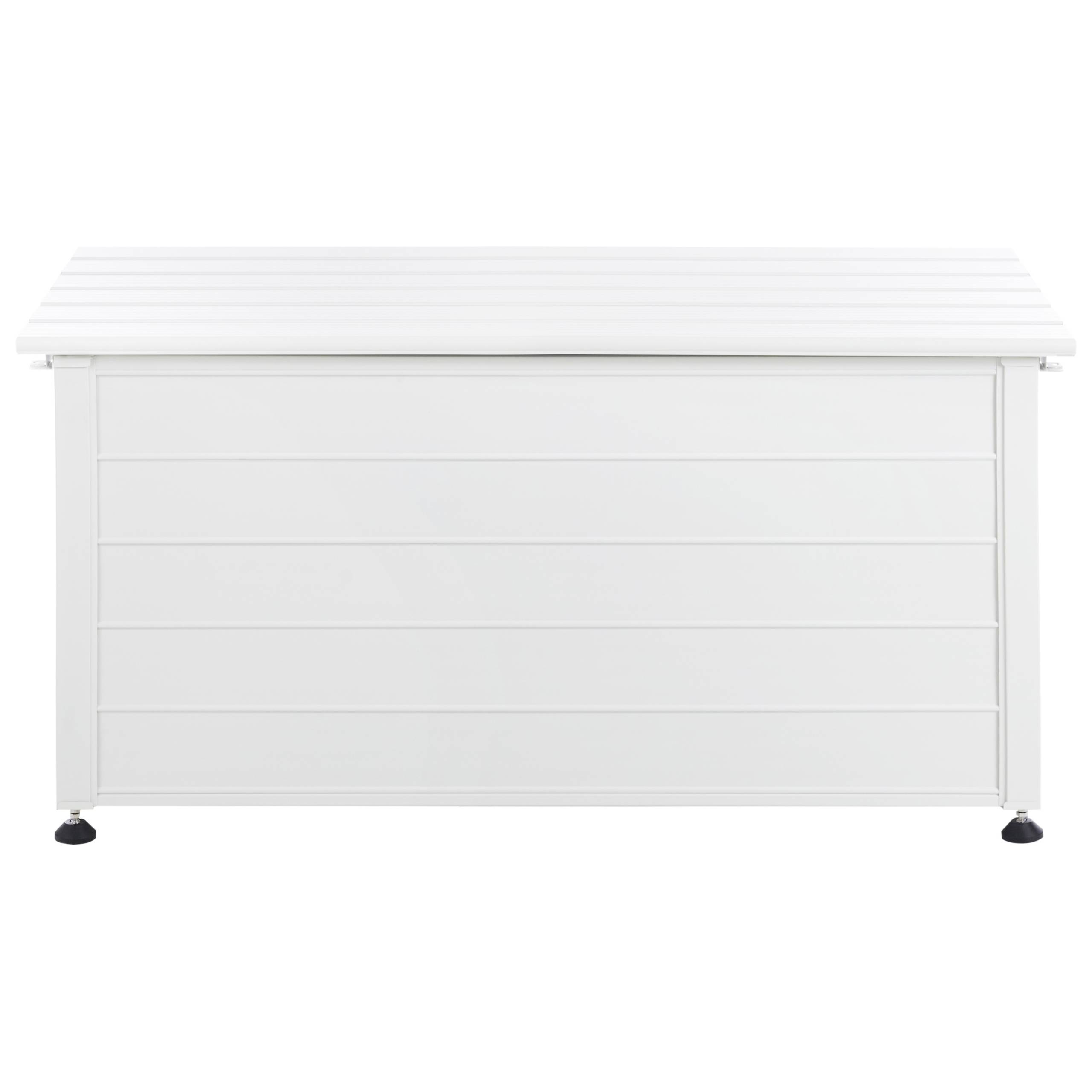 Beliani - Coffre Aluminium Blanc CAMPALTO - Beliani - Imagen 6