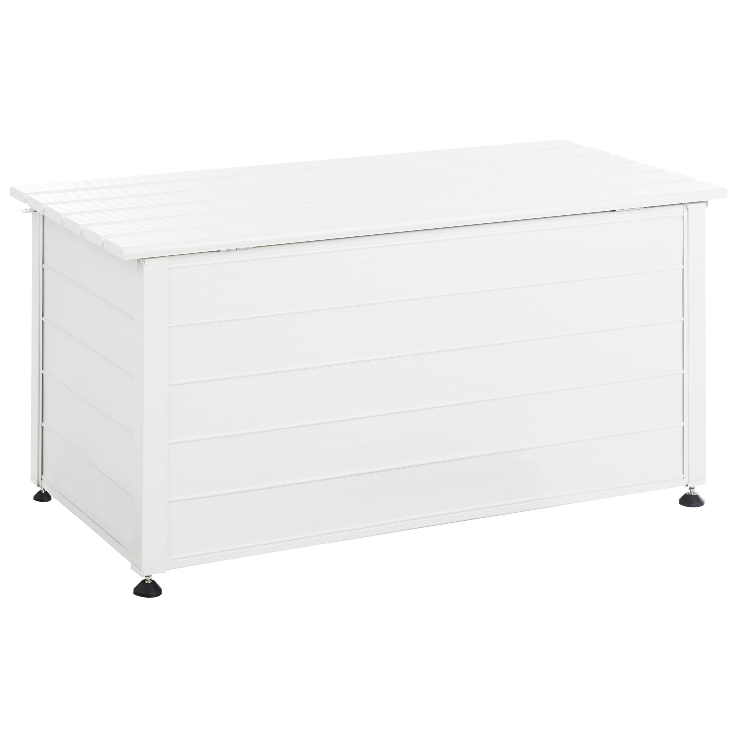 Beliani - Coffre Aluminium Blanc CAMPALTO - Beliani - Imagen 7