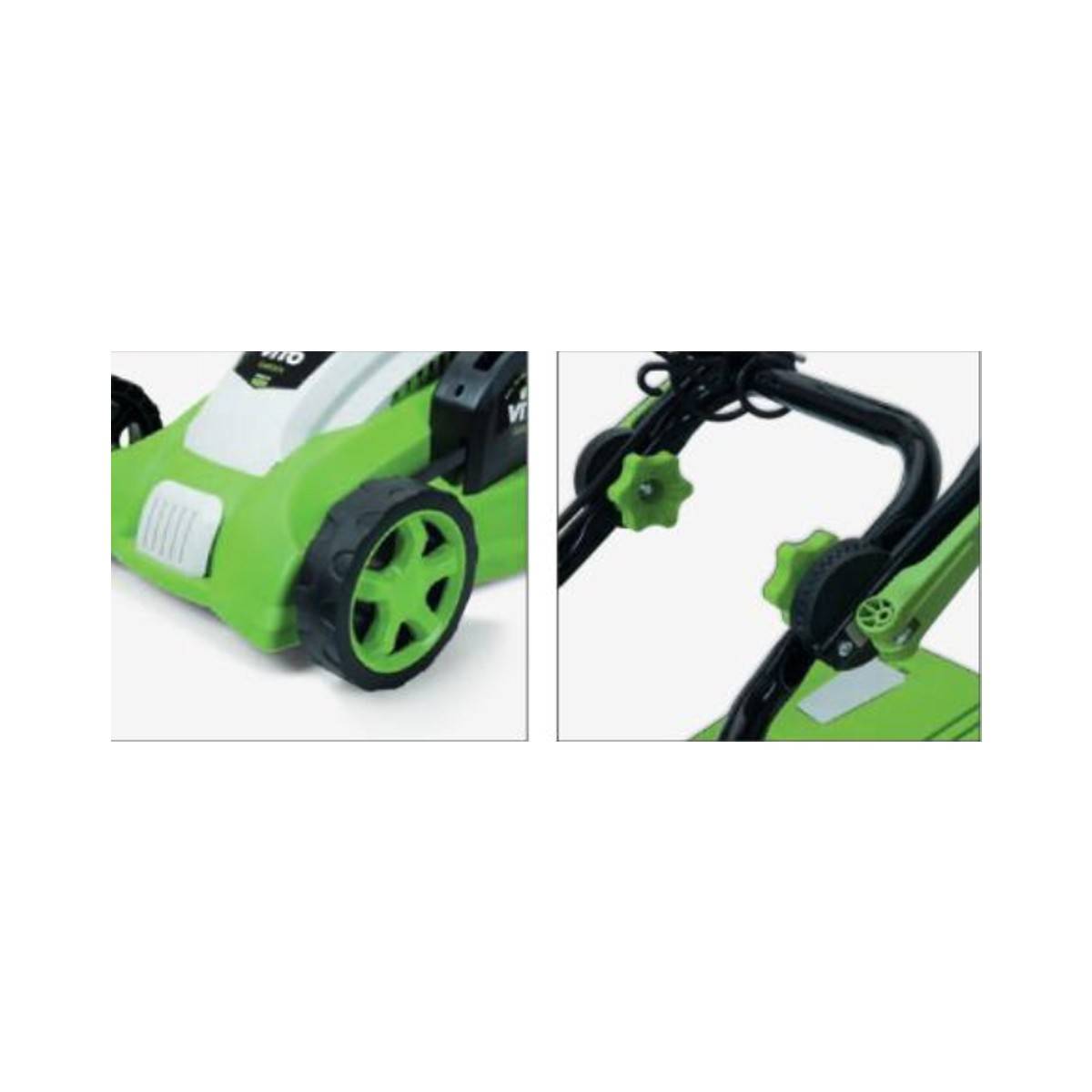 Tondeuse Electrique 1800W Moteur induction Coupe 42 cm - 3 hauteurs de coupe - bac 50L VITO - Imagen 2