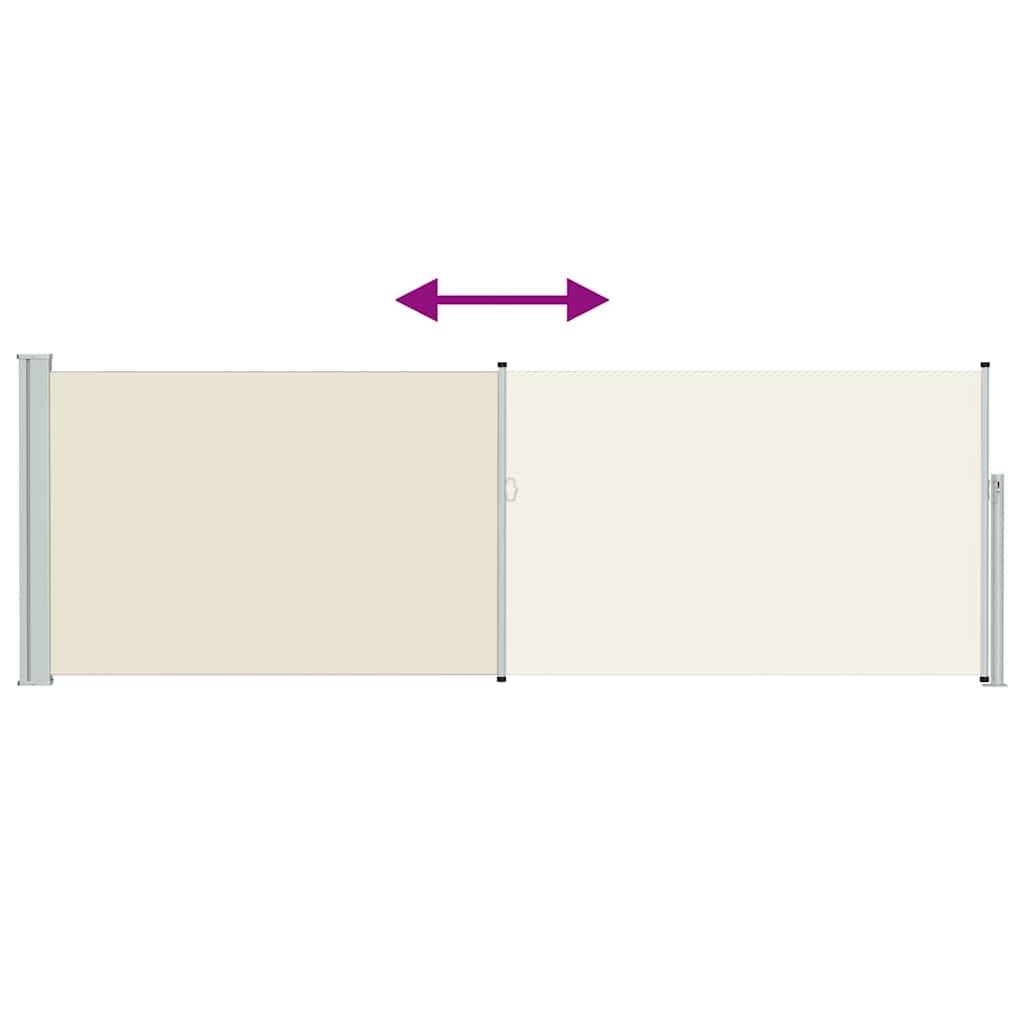 Vidaxl - Auvent latéral rétractable de patio 100x314 cm Crème vidaXL 48371 - Imagen 8