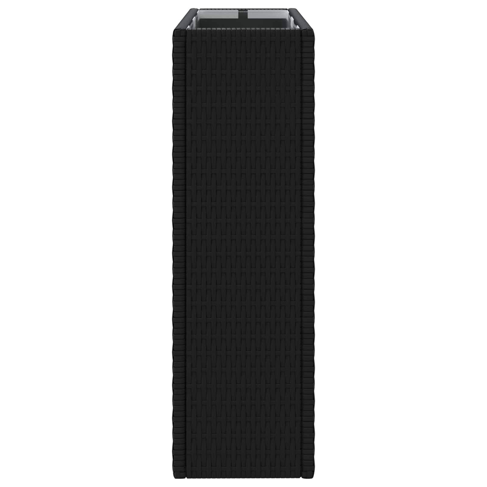 Vidaxl - Grand Pot Noir 55 x 22 x 70 cm polyrotin vidaXL 42026873 - Image 5