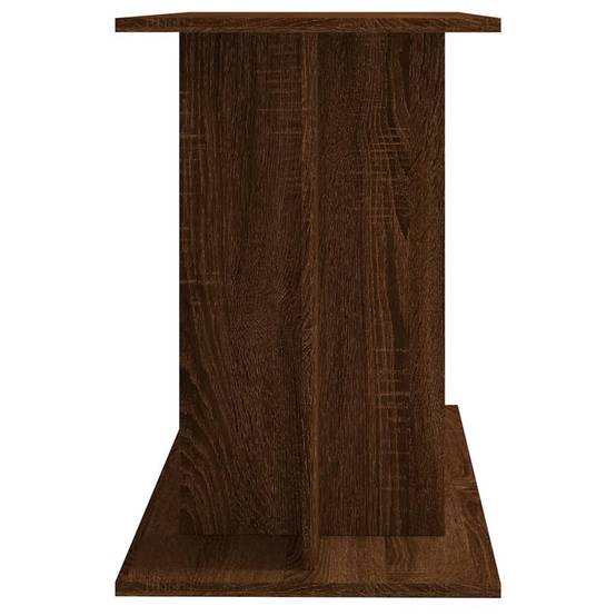 Meuble pour Aquarium Bois d'Ingénierie pour Salon avec Rangement 100x40x60 cm Chêne Marron - ComfortXL Outdoor Living - Image 5
