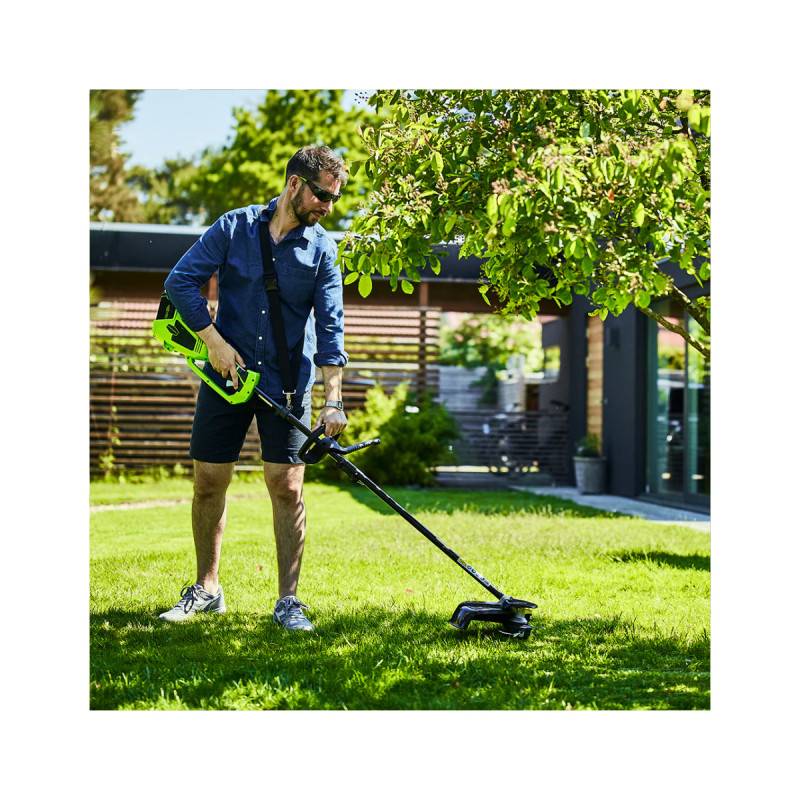 Greenworks - Débroussailleuse poignée anneau 40cm 40V GREENWORKS - Sans batterie ni chargeur - GD40BC - Image 5