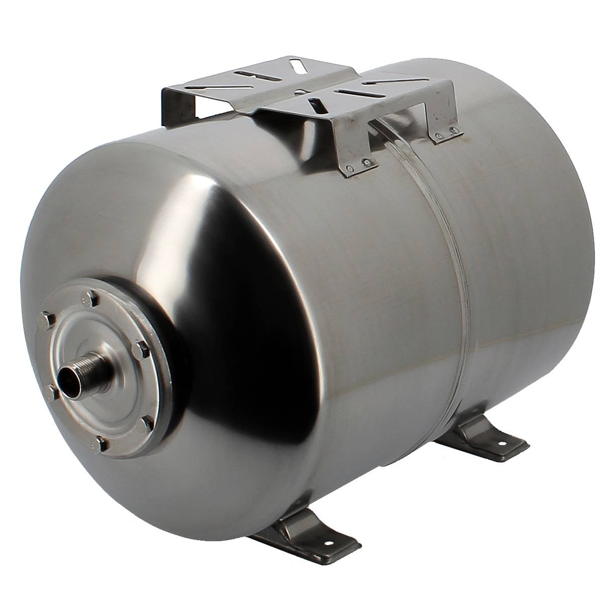 Gt Market - Réservoir pression à vessie horizontal en inox - 24 litres - GT MARKET - Image 1