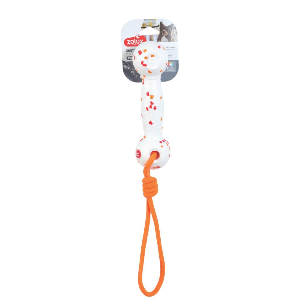 Zolux - Halterio y cuerda flotante 38 cm en ETPU, Juguete para perro - Imagen 2
