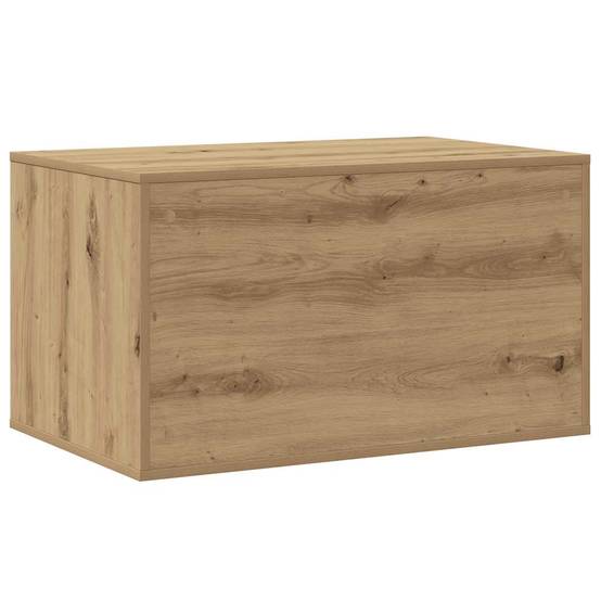 Meuble de bac à litière bois d'ingénierie chêne artisanal 80 x 50 x 45 cm - PANGIVO - Image 7